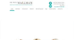 Desktop Screenshot of drneilwallman.com.au